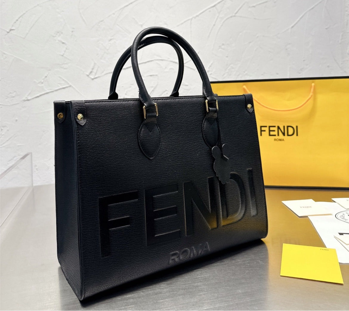 New Black Fendi shoulder bag